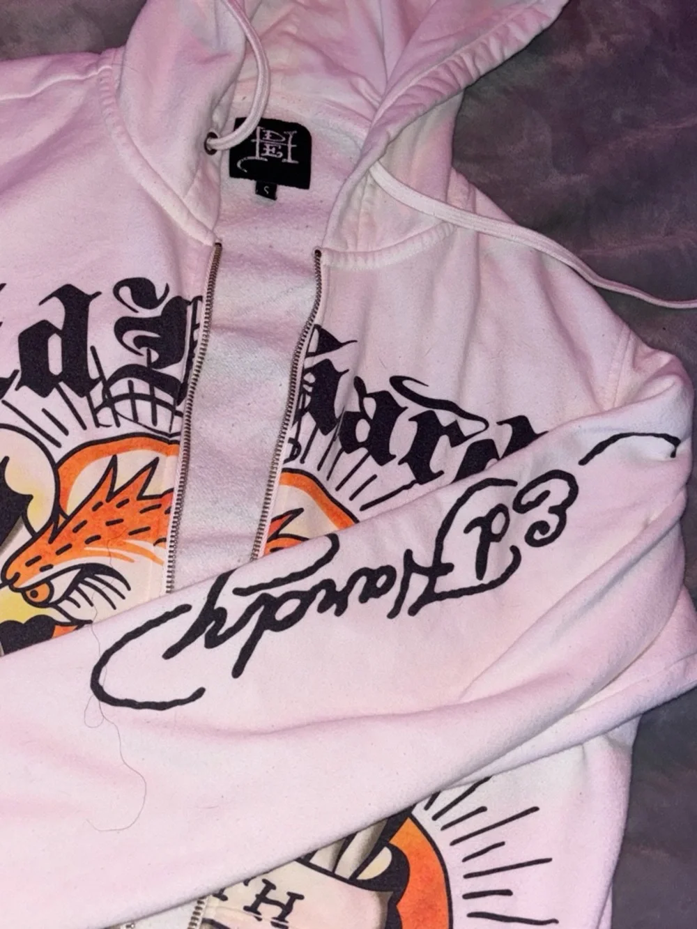 Ed Hardy Hoodie Zip Up
